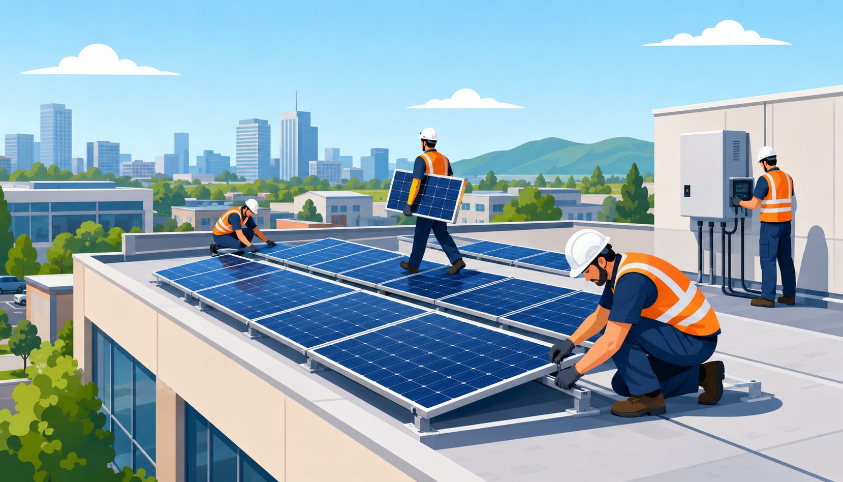 Commercial Solar Panel Installation: A Step-by-Step Guide for Businesses